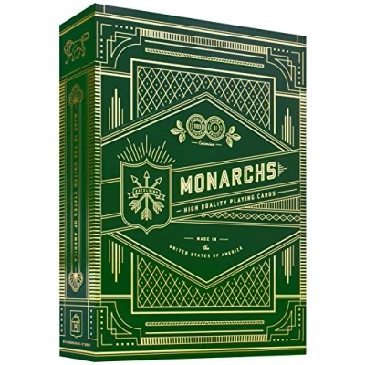 Imagen de Theory Juego de Naipes Monarch (Verde)
