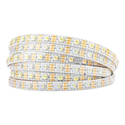Imagen de BTF LIGHTING RGBW RGBNW Natural White SK6812 (Similar WS2812B) 16.4ft 5m 60leds/pixels/m Individually Addressable Flexible 4 Color in 1 LED Dream Strip Waterproof IP65 DC5V