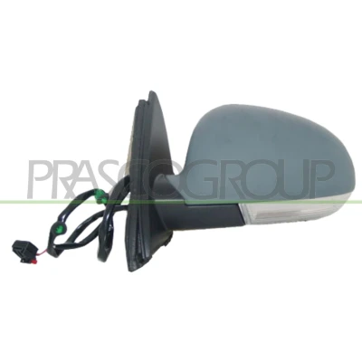 Imagen de Espejo retrovisor Prasco VG5207324 izquierda imprimado eléctrico calefactable, ajustable desde interior VOLKSWAGEN: Golf 5
