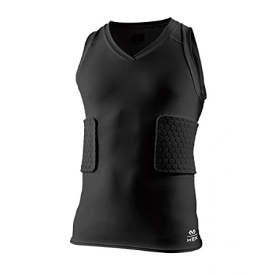 Imagen de Mc David 3 Pad Camiseta sin Mangas, Unisex Adulto, Negro, M