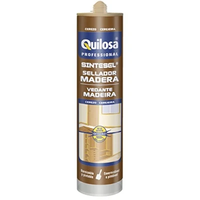 Imagen de Quilosa T006908 Sellador en base acuosa para juntas de madera, Cerezo