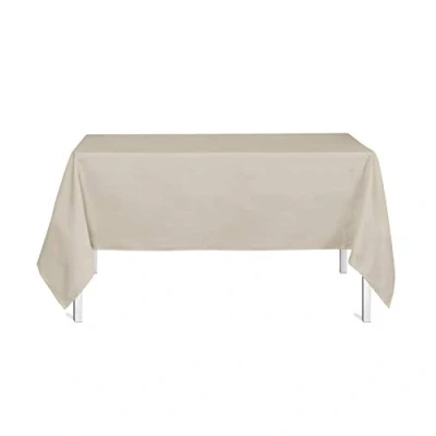 Imagen de TODAY 256310 Mantel, Redondo, de poliéster, Beige, 140x200 cm