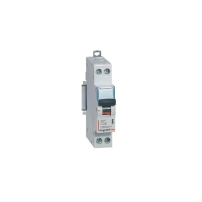 Imagen de LEGRAND DNX 4500 C Curva disyuntor con tornillos, U + N 230 V 4.5 kA 1 m, gris