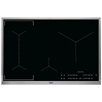 Imagen de AEG IKE84441XB Integrado Con placa (Integrado, de inducción, Negro, 1400 W, 14,5 cm, 2300 W)