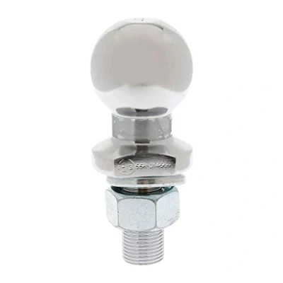 Imagen de SPOTLIGHT Bola de Enganche Remolque, rótula Recta 50 mm Tuerca Bloqueo 22 Compatible con Todos los Tipos vehículos Carga máxima: 2T Acero galvanizado