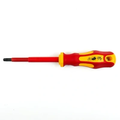 Imagen de INGDAUM® VDE Destornillador Torx para tornillos T8, T9, T10, T15, T20, T25, T30 y T40 (1000 V, T30)