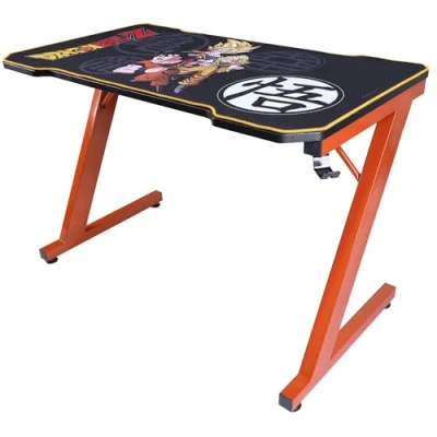 Imagen de Subsonic DBZ Dragon Ball Z Escritorio Gaming Ergonómico con Acabado De Carbono para Pc Mesa Gamer Licencia Oficial (Windows 8)