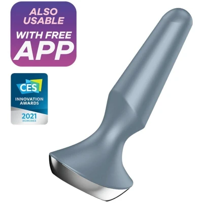 Imagen de Satisfyer Plug Ilicious 2 Gris