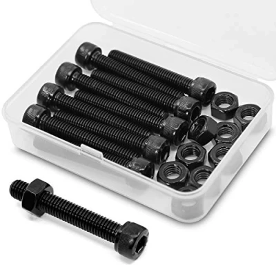 Imagen de M8 * 70mm 10 piezas Caja de Combinación Tuerca y Perno Allen Pernos 12,9 Acero al Carbono