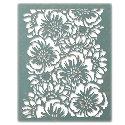 Imagen de Sizzix Troquel Thinlits 664418 Ramo de Flores by Tim Holtz, Multicolor, Talla única