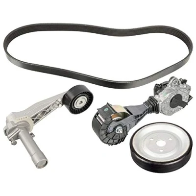 Imagen de FEBI BILSTEIN 107429 Juego de correas trapeciales poli V con polea elemento tensor MINI: Hatchback, Countryman, Paceman