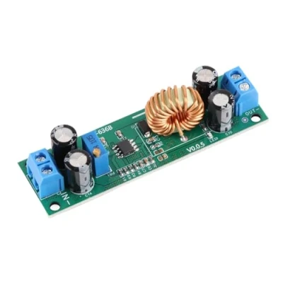 Imagen de DC a 6.5V 60V 1.25V 30V Módulo convertidor de voltaje reductor 10A Regulador ajustable alta eficiencia para reducción