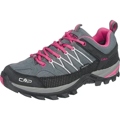 Imagen de CMP RIGEL LOW WMN TREKKING SHOE WP, Zapatos de trekking, Mujer, Grey Fuxia Ice, 36 EU