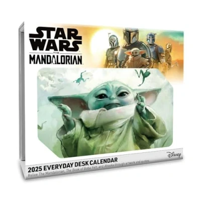 Imagen de Star Wars The Mandalorian Desk Block Calendar 2025