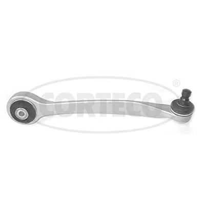 Imagen de CORTECO 49398445 Barra oscilante, suspensión de ruedas Eje delantero arriba, Delante, izquierda Brazo oscilante transversal Aluminio