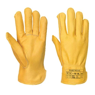 Imagen de Portwest Guante Driver Con Forro, Tamaño: L, Color: Canela, A271TARL