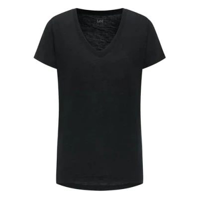 Imagen de Lee V NECK Camiseta básica, Mujer, Talla: Small, Schwarz