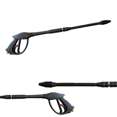Imagen de Pistola y lanza de alta presión M&amp;M Smartek Profi/Hobby M22 IG/AG 2 piezas, adecuada para las limpiadoras Kärcher Kränzle Kranzle HD HDS (pistolas &amp; Turbo)