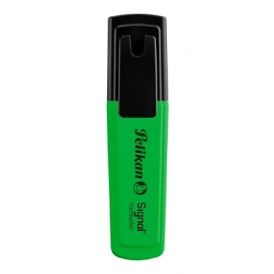 Imagen de Pelikan Premium Textmarker Rotuladores fluorescentes, práctico paquete 1 pieza, verde, set escolar, oficinas 814164