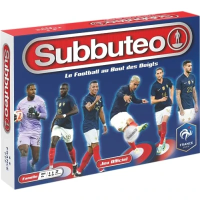 Imagen de Megableu World Soccer International Subbuteo FFF Juego de Mesa Vive la pasión por el fútbol A Partir 6 años, Multicolor (678325)