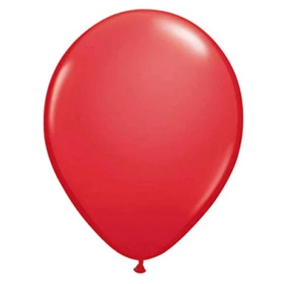 Imagen de Folat B.V. Globos Rojos Metálicos, Color Rojo, 10er Pack de (Qualatex 8407)