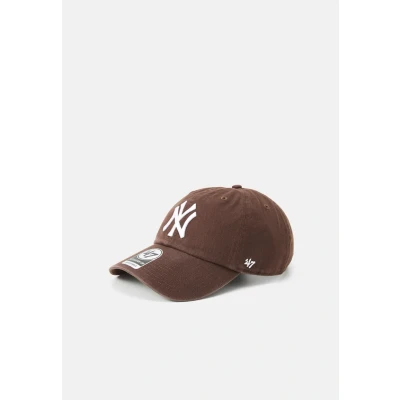 Imagen de &#039;47 Gorra Brand MLB New York Yankees Clean Up Curved V Relax Fit Marrón Ajustable