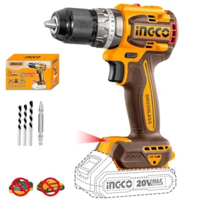Imagen de Ingco TALADRO ATORNILLADOR PERCUTOR LI ION 20V No incluye cargador ni baterías