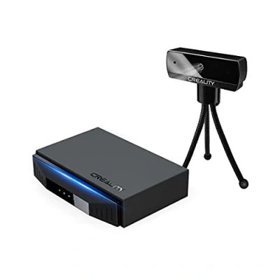 Imagen de Creality Smart Kit, WiFi Cloud Box y cámara para la impresora 3D Creality, control remoto por aplicación, compatible con Windows/Linux/Mac,vigilancia en nube, impresión un solo botón