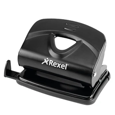 Imagen de REXEL 2100763 Taladro 2 agujeros gama económica VALUE V220 color negro