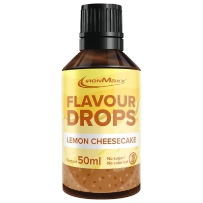 Imagen de IronMaxx Flavour Drops 50 ml Lemon Cheesecake