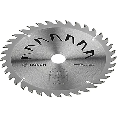 Imagen de Bosch 1x Hoja de Sierra Circular Precison (para Madera, Ø 160 x 2.5/1.5 20/16 mm, 36 Dientes, ATB, con Anillo Reducción 16 Accesorios Sierras Circulares)