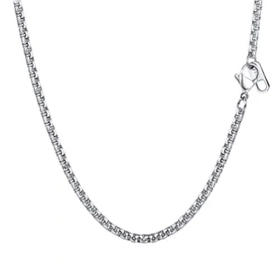 Imagen de PROSTEEL Cadena de Veneciana Caja Box Chain Fina Acero Inoxidable Collar Hombre Mujer Hiphop