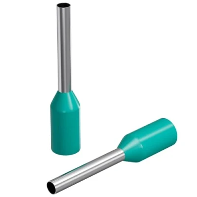 Imagen de 100 Casquillos aislados 0,34 mm²/6 mm Turquesa