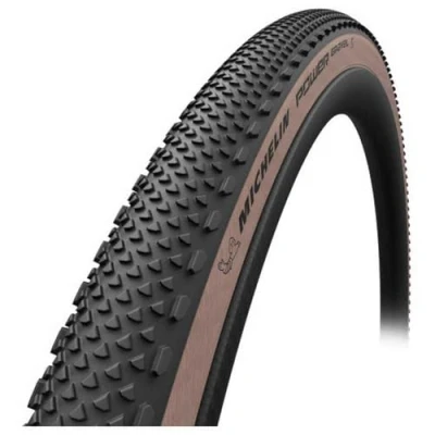 Imagen de Michelin Power Gravel Cubierta para Bicicleta, Deportes y Aire Libre, Negro, 700x47