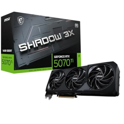 Imagen de MSI GeForce RTX 5070 Ti 16G Shadow 3X OC Tarjeta gráfica