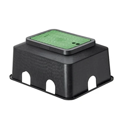 Imagen de ABRISA Arqueta Extragrande de riego, Negro, 520x420x260 mm