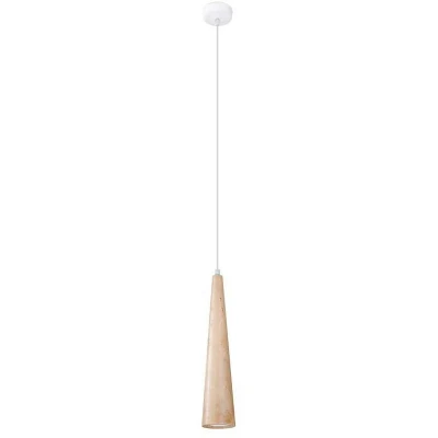 Imagen de Sollux Sula Lámpara de Techo Suspendida Fina Madera Natural