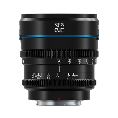 Imagen de SIRUI Night Walker Lente Cine T1.2 de 24 mm, Enfoque Manual Gran Apertura (MS24L B, L Mount, Negro)