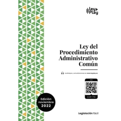 Imagen de Ley Procedimiento Administrativo Común (Nov. 2022): Texto consolidado 19 oct 22