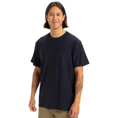 Imagen de Quiksilver Slub Roundneck Sudadera, Abeto Verde, L para Hombre