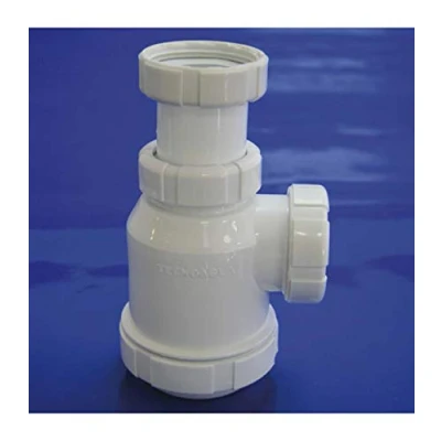 Imagen de WOLFPACK LINEA PROFESIONAL Sifon Botella Extensible T 4 1 1/2 Tuerca Loca