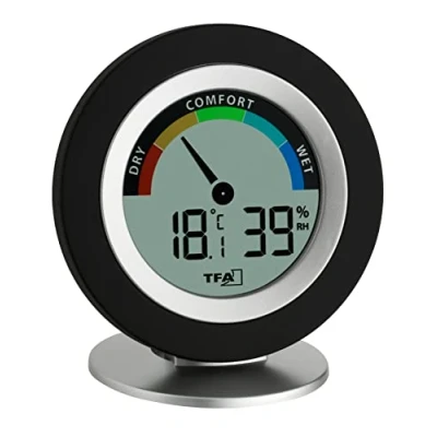Imagen de TFA Dostmann 30.5019.10 Interior Independiente Inalámbrico Sensor de temperatura y humedad (AAA, 1,5 V, 104 mm, 77 114 78 g)
