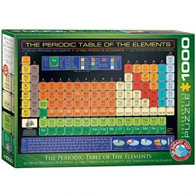 Imagen de EuroGraphics Periodic Table of The Elements ( ) Rompecabezas, Multicolor, Talla única (FBA_EG60001001)