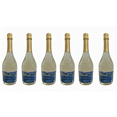 Imagen de Caja de 6 Botellas vino Rezuelo 7.0 Moscatel parcialmente fermentado. frizzante