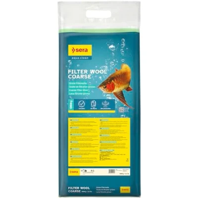 Imagen de sera Filter Wool Coarse 1 kg Filtro de algodón Grueso 1000 g