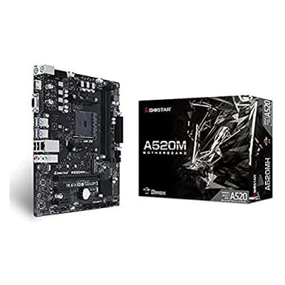 Imagen de Placa Base Biostar A520MH (AM4) Micro ATX