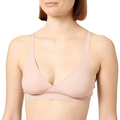 Imagen de sloggi Women&#039;s Zero Microfibre 2.0 H Soft Bra Molded, Cameo Brown, Xs