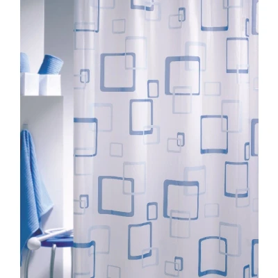 Imagen de Sealskin Retro Cortina de ducha 180x200 cm PEVA Azul