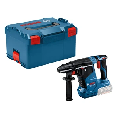 Imagen de Bosch Professional 18V System GBH 24 C Martillo perforador a batería (Brushless, 2,4 J, Ø máx. hormigón mm, SDS plus, Connectivity, en L BOXX grande)