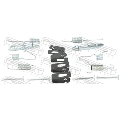 Imagen de Juego de accesorios, zapatas estacionamiento FEBEST 0204 F15ER KIT